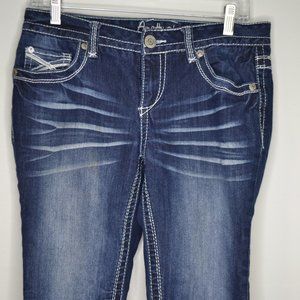 Amethyst Jeans Brand Capris Juniors Size 9